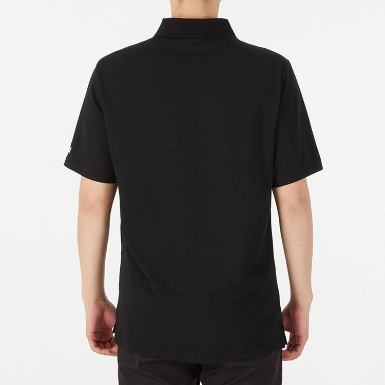 Under Armour Sports Collar Training Short Sleeve Polo Shirt Men Tops Black 21500536-001