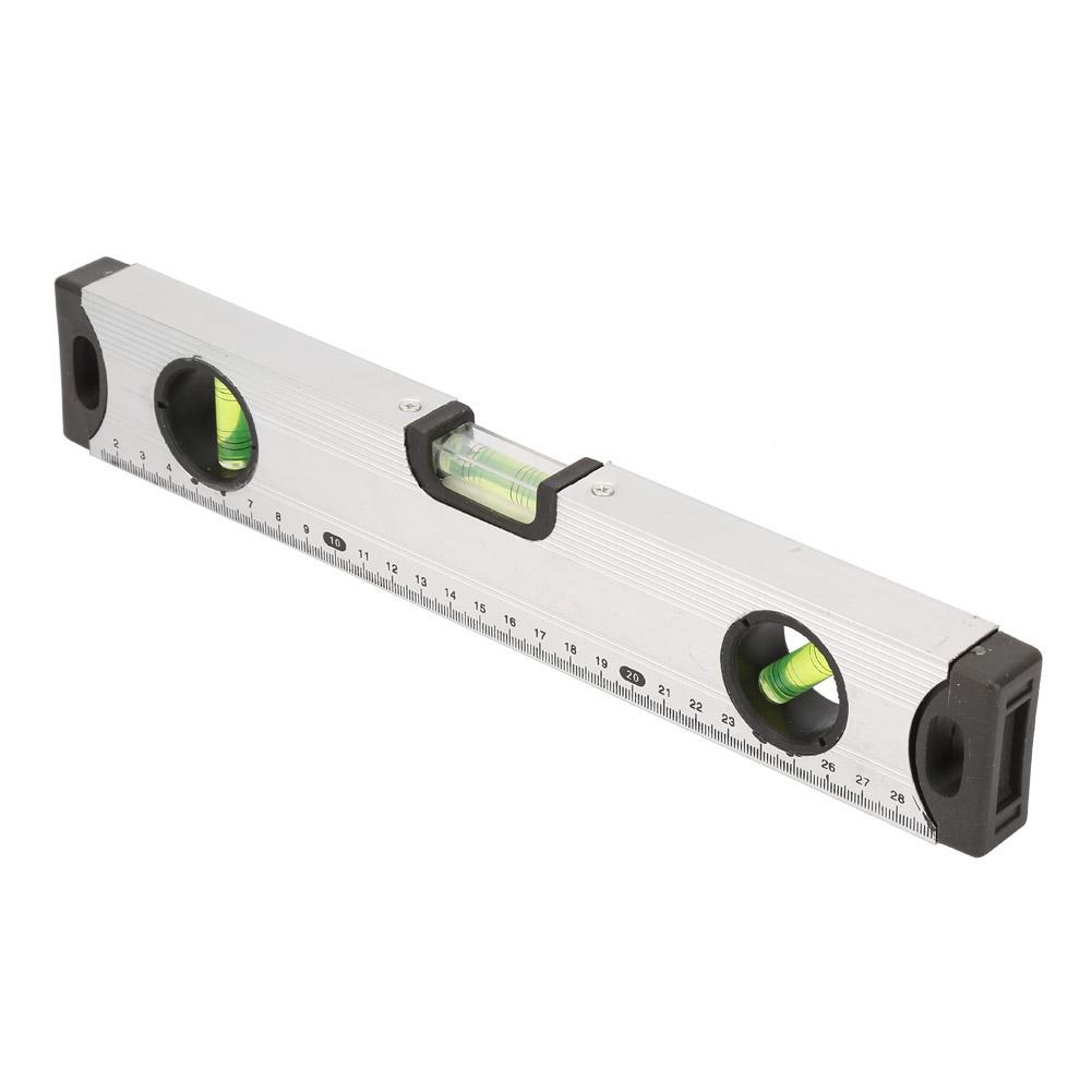 3060cm Aluminum Alloy Spirit Level Ruler Gauge Measure Tool Magnetic Bubble Level Ruler(30cm)