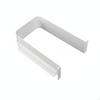 Aluminum Alloy U Trim Replacement Part Curved Drain Cover Metal Lavatory Sink Decorative 6518