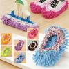 1PC Household Microfibre Mop Slippers Detachable Washable Cleaning Slippers Microfiber Reusable Floor Dust Mop Slippers