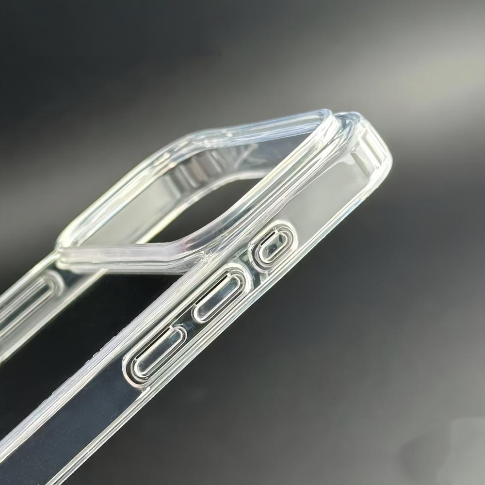 Luxury Transparent Shockproof Armor Case For iPhone 17 Air 16 14 13 12 11 17 Pro Max Plus X XR 8 7 16E Phone Clear Soft Cover