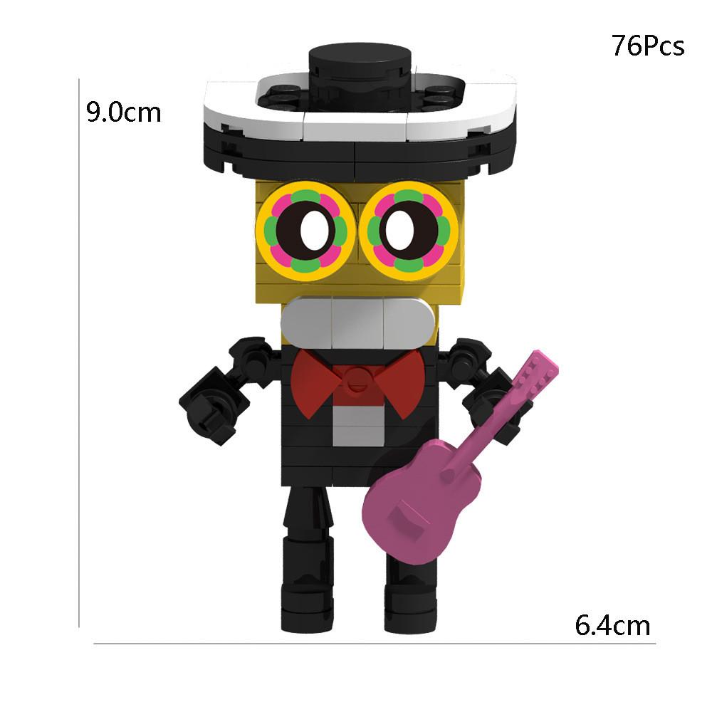Building Block Set - DIY Assembly Collectible Mini Figures With Interchangeable Parts |Game Character Model Kits For Fans & Adults
