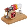 Stirling Engine Model Free Piston Physics Science Experiment Toy for Birthday Gifts