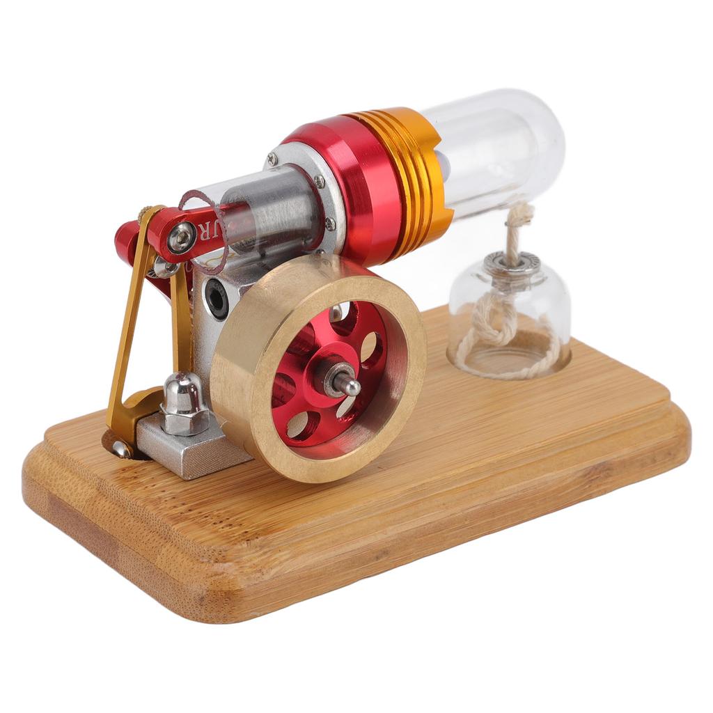 Stirling Engine Model Free Piston Physics Science Experiment Toy for Birthday Gifts