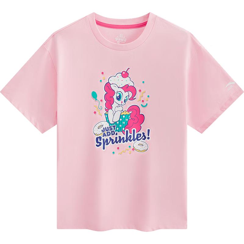 Anta Girls Summer Breathable Cotton T-Shirt 140