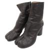 Maison Margiela Excellent condition TABI BOOTS split-toe lambskin vintage leather black size 36 1/2 S58WU0260 shoes 36 1/2 blackUsed