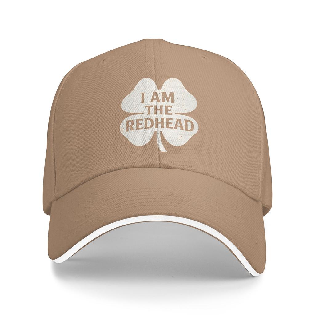 I Am The Redhead Funny Dibs On The Redhead  Baseball Cap  Fashion Trucker Hat Summer Female Male Running Hippie Baseball Caps