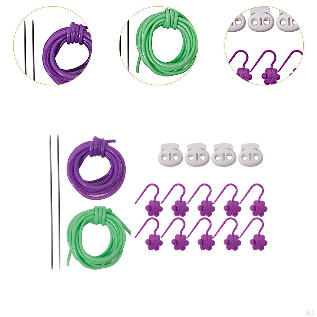 Friseur Kordel Stichstopper Armband Halskette Perlenstopper Strickhalter