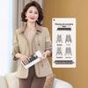 Mom's Spring Fashion: 2026 New Style Casual Jacket for Middle-aged & Elderly Women – Stylish, Versatile, Thin Windbreaker for Mother's Day