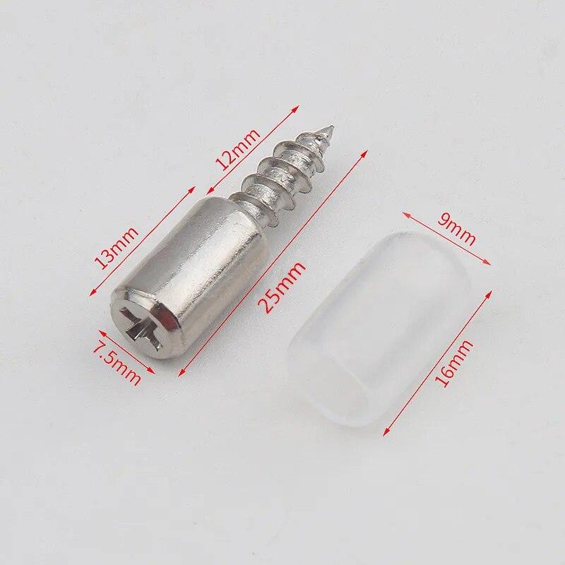 Wkręt samogwintujący z gumową tuleją, laminat, wsparcie, domowa szafa, szkło, twarda, antypoślizgowa ścianka działowa, gwóźdź