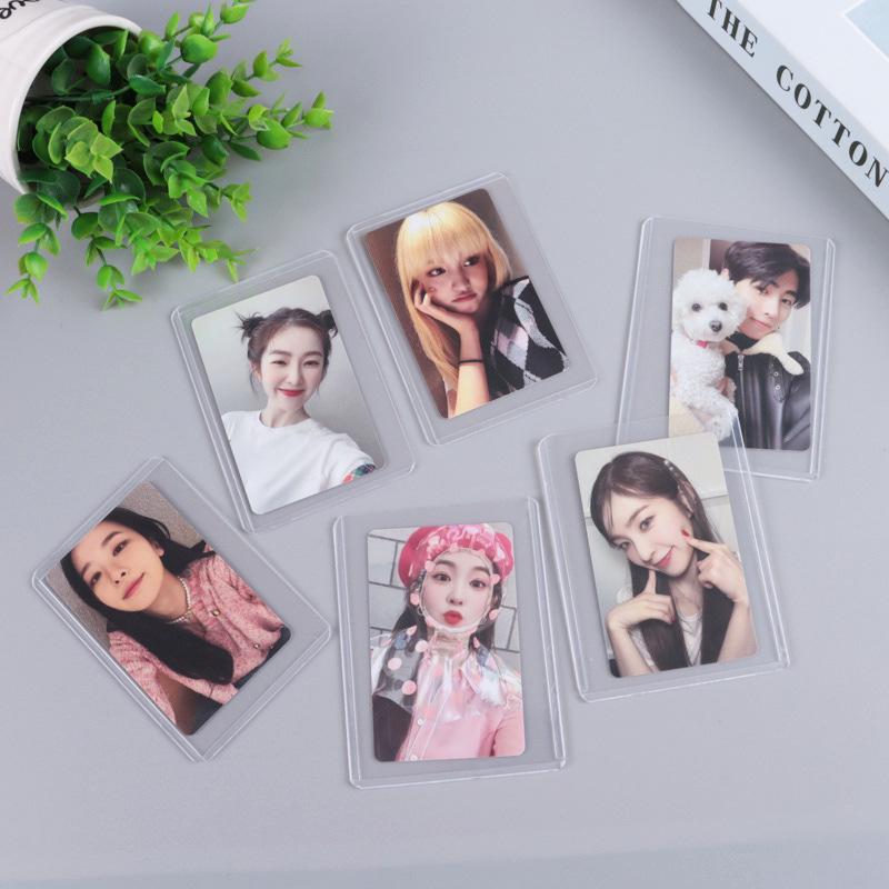 Hard Plastic Polaroid Storage Album: B8 Horizontal/Vertical Photo & ID Card Sleeve