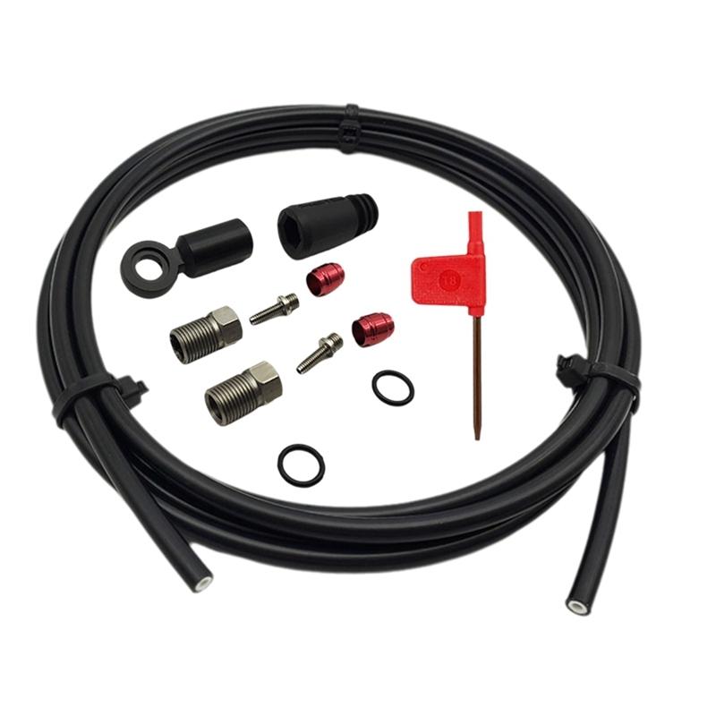 Bicycle 2 Meter Hydraulic Disc Brake Hose Kit For SRAM Flat Mount HRD Red Force Apex Bike Brake Connector Set