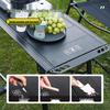 OEING Adjustable Tactical Camping Table with IGT Furnace