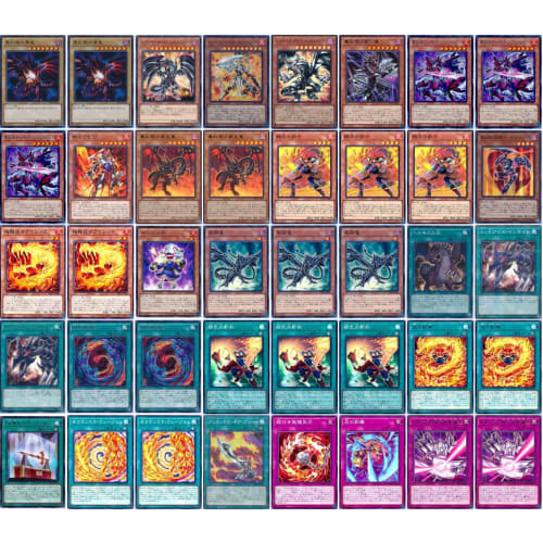 

[Deck Sale] Red-Eyes Flame Swordsman Deck Pre-built Deck with Sleeves Fiery Flame Swordsman, Red-Eyes Slash Dragon, and Extreme Flame Swordsman