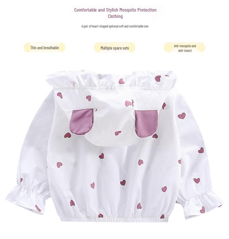 Girls' Lightweight Sun Protection Jacket: New Spring & Autumn Style