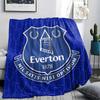 1PC Everton F.C Patterned Flannel Blanket Suitable For All Seasons for Home Decor Warmth and Comfort Gifts Holiday Present