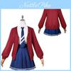 Entzückendes Miside Mita Cosplay-Outfit Komplett mit Zubehör für Game- und Anime-Enthusiasten