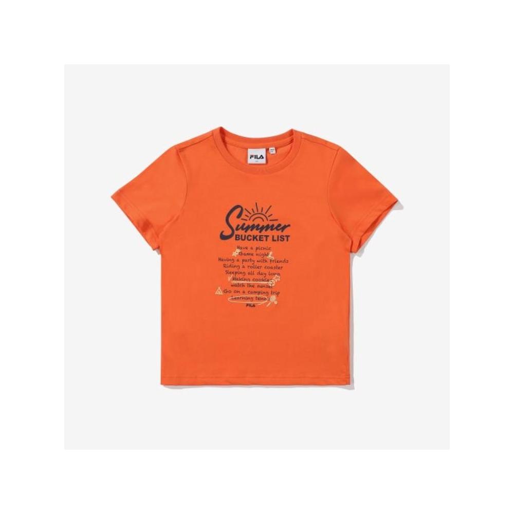 

[fila Kids] Футболка BuckeT LisT Fk2rse2132x Ore q0zFk2rse2132xOre ORANGE/120