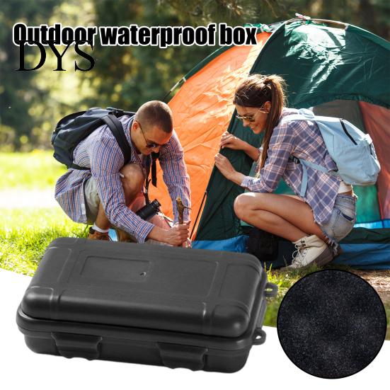 Shockproof Survival Box Outdoor Waterproof Airtight Storage Large Capacity Gear Compact Size Portable Container Carry