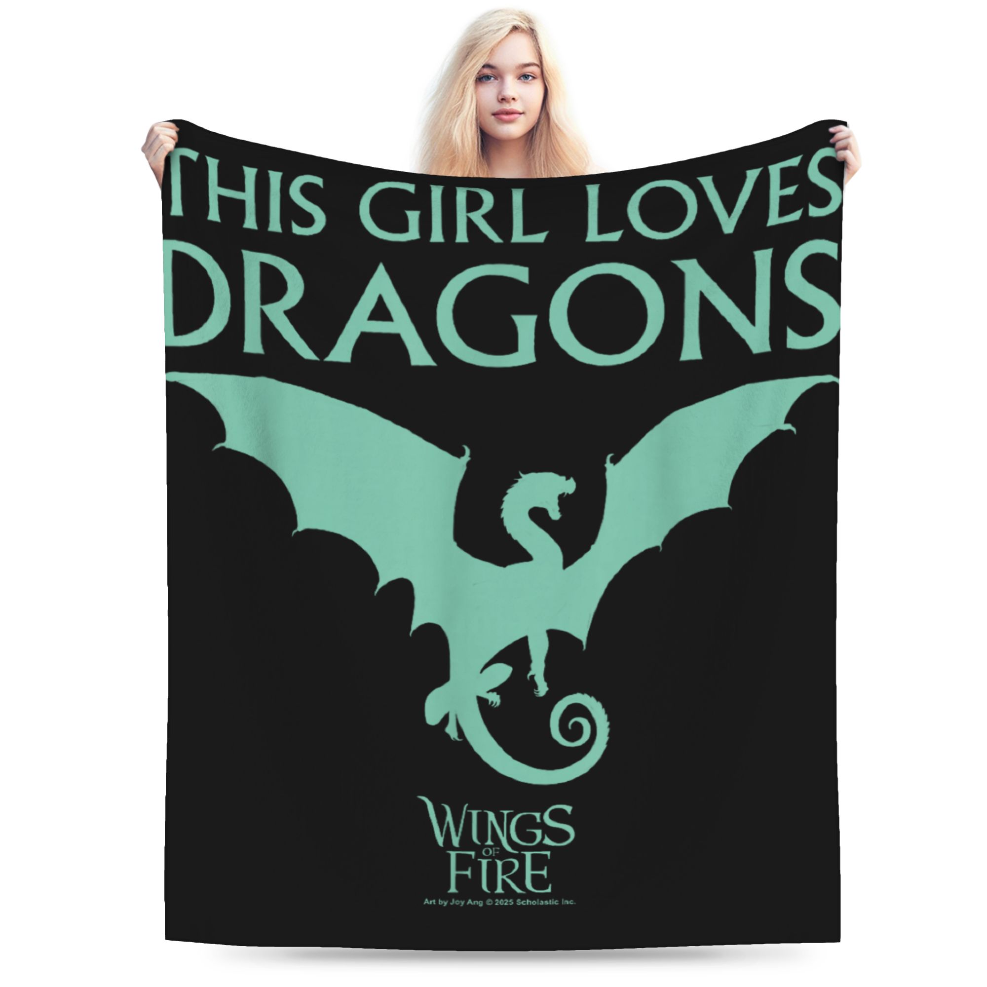 

Wings of Fire Soft Blankets Girls Boys Plush Throw Blanket Graphic Couch Chair Flannel Bedspread Sofa Bed Cover 75x90cm