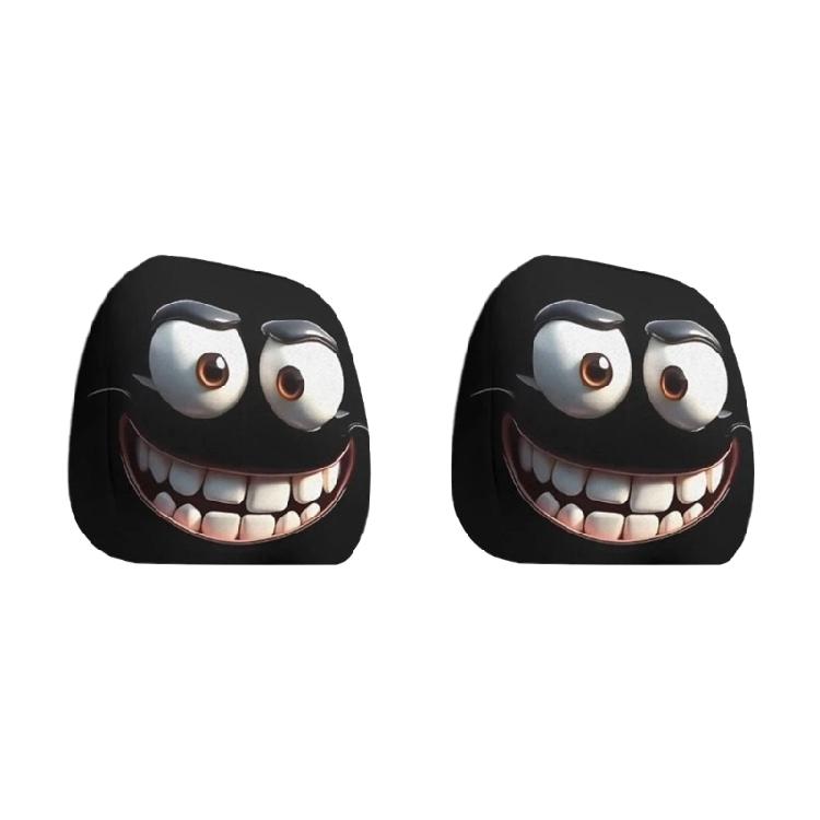 Removable Reusable Jovial Car Accessory Headrest Covers Protectors No Tools Setups Multiple Amusing Styles Easy to Clean