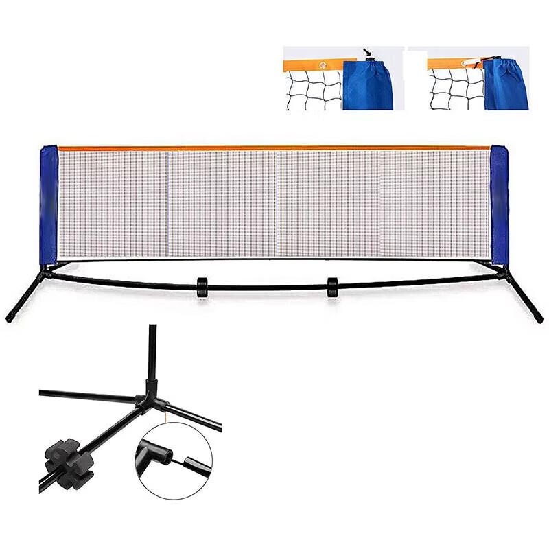 WEZHO Portable Badminton Net Set
