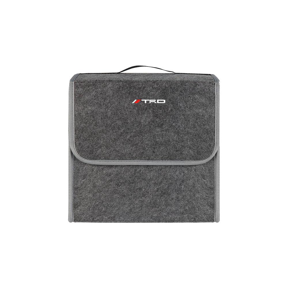 Auto Weiche Filz Aufbewahrungstasche Organizer Autos Faltbare Kofferraumtasche für Toyota Trd GR C-hr Prado Rav4 Yaris Hilux Prius Avensis Corolla Camry