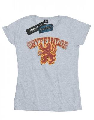 Womens/Ladies Gryffindor Sport Emblem Cotton T-Shirt