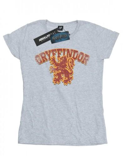 HARRY POTTER Womens/Ladies Gryffindor Sport Emblem Cotton T-Shirt