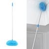 Extra   Round Duster 360 Degree Rotation Multifunctional Washable Ceiling Fan Duster 140cm Dust Removal Tool for High Ceilings Furniture