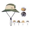 Summer Outdoor Sun Protection Hat for Women Men Hiking Fishing Sunscreen Visor Cap Large Brim Shawl Quick Drying Fisherman Hat