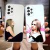 A-Avril Singer L-Lavigne Phone Case For Samsung Galaxy A,71,70,52,51,40,31,50,50S,30S,21S,12,10,Note20ultra Transparent Cover