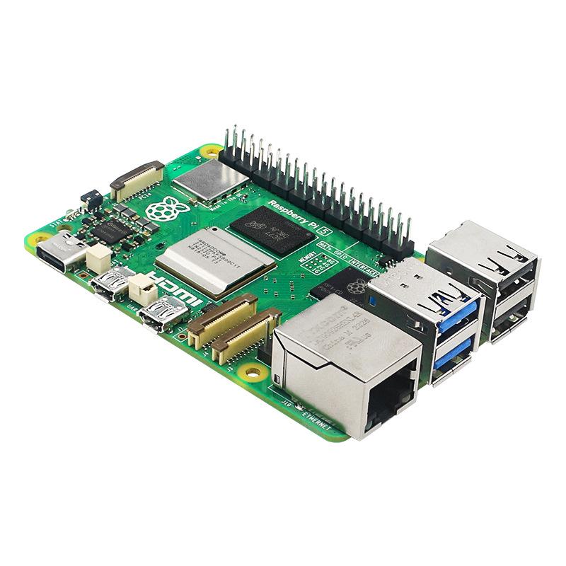 Raspberry Pi 5B Dev Board: 5th Gen, Quad-core, PCIe, USB 3.0, Python-ready