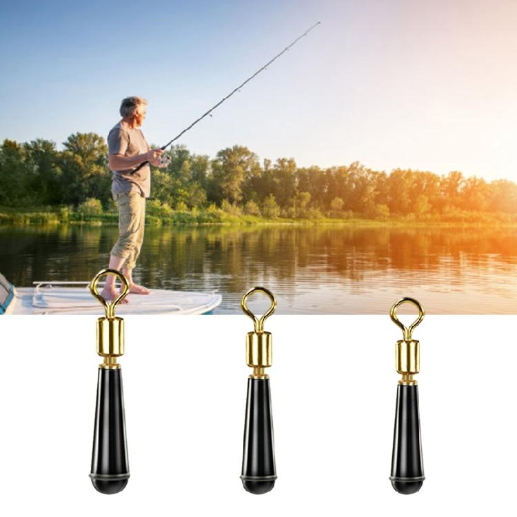 100lots Tangles Without Fishing Swivels Heavy Type Brasses Construction with Smooth Rotations for Anglers
