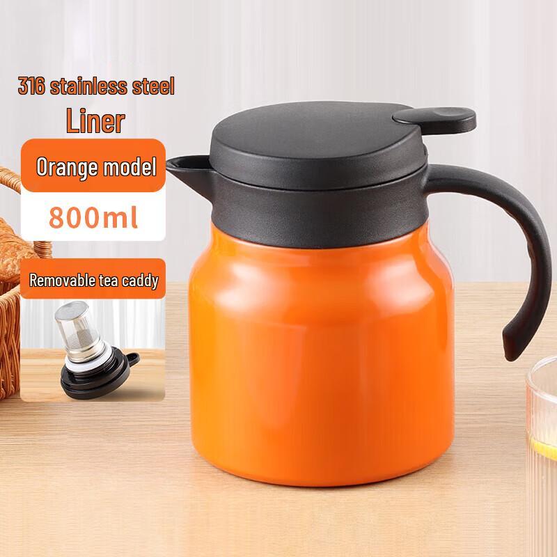 Baijie One-Button Press Thermal Tea Flask