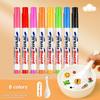 Water Floating Pen Magical Ink Pens With Spoon Floating Color Water Painting Floating Chalk Art Graffiti Drawing Set For Kids