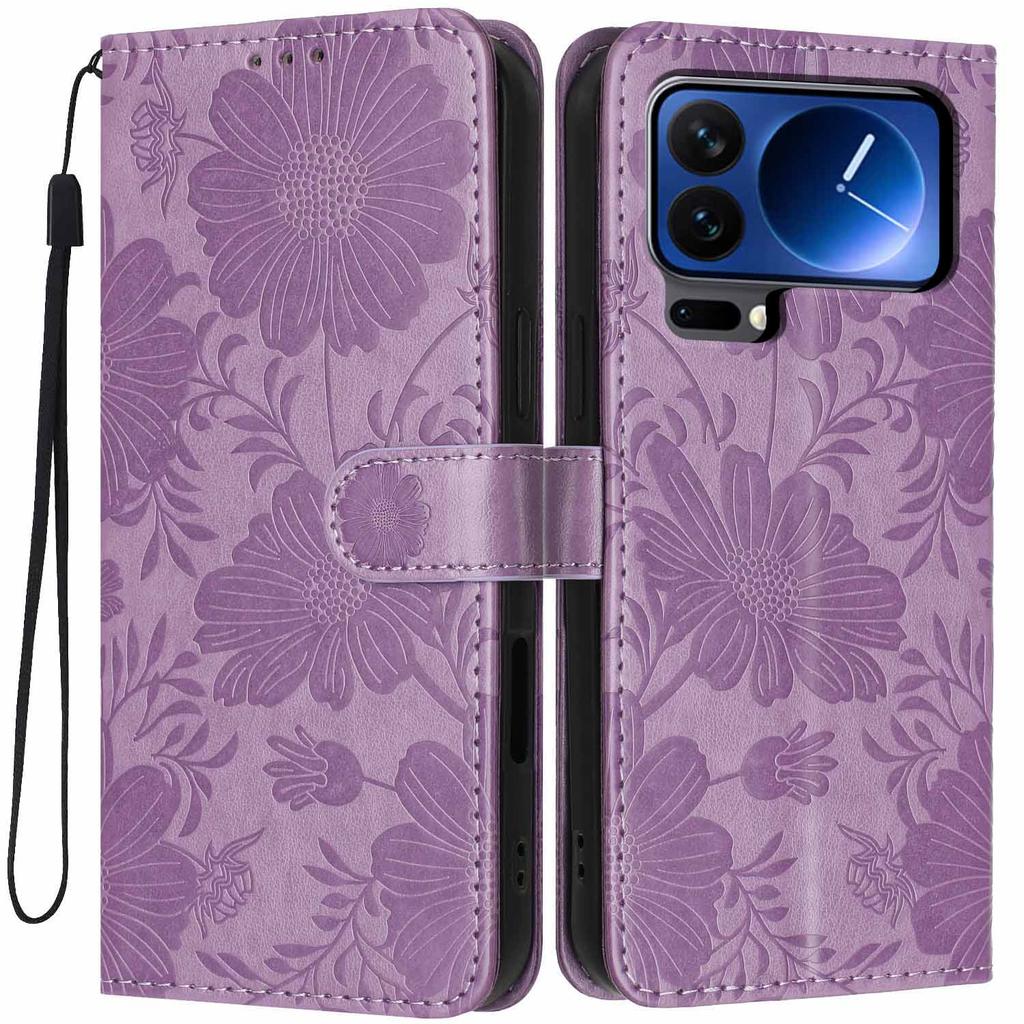 For Xiaomi 15 Ultra Magnetic Case Carbon Fiber Texture Water Transfer PC Phone Cover