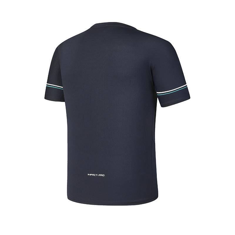FILA Tennis Moisture-Wicking Breathable T-Shirt Men tops Royal-Blue A11M433118FNV