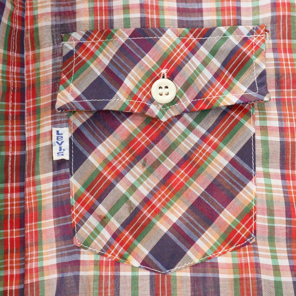 Levi's 70s Vintage Saddleman made in the USA Check Pattern Long sleeve shirt Men's Used