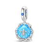 925 Silver Romantic Wave Charms Pendant For Women Fit Bracelet DIY Birthday Party Jewelry Gifts