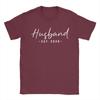 Husband 2026 Future Groom Engaged Wedding Unisexs T Shirts  Amazing Tees Short Sleeve Round Neck TShirts Cotton 6XL Clothing