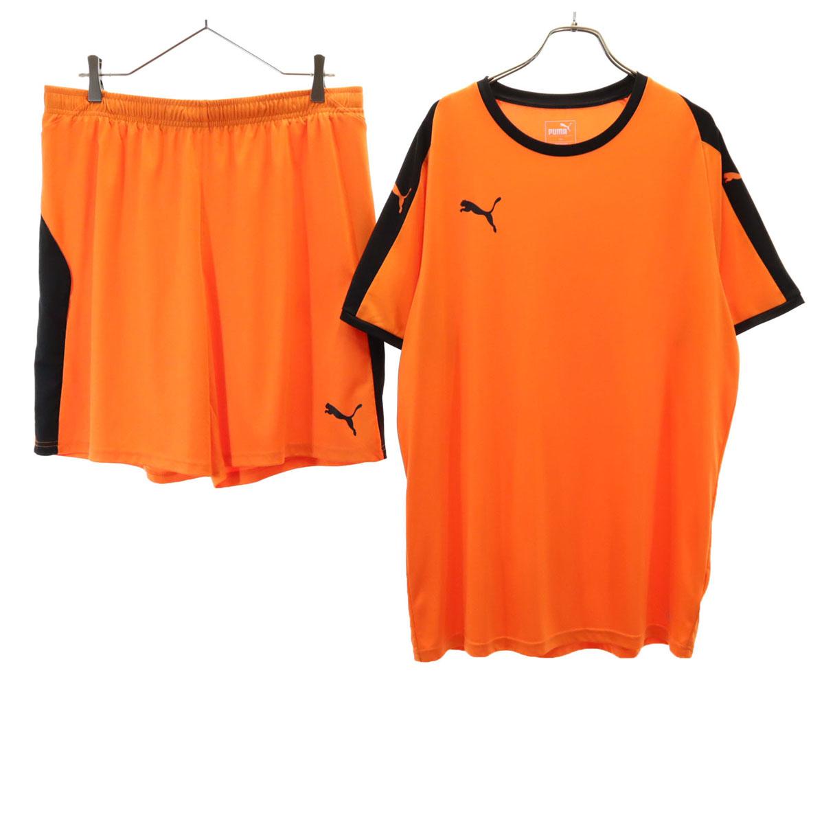 

PUMA training Short sleeve Wear Setup XXL Orange Men s Used