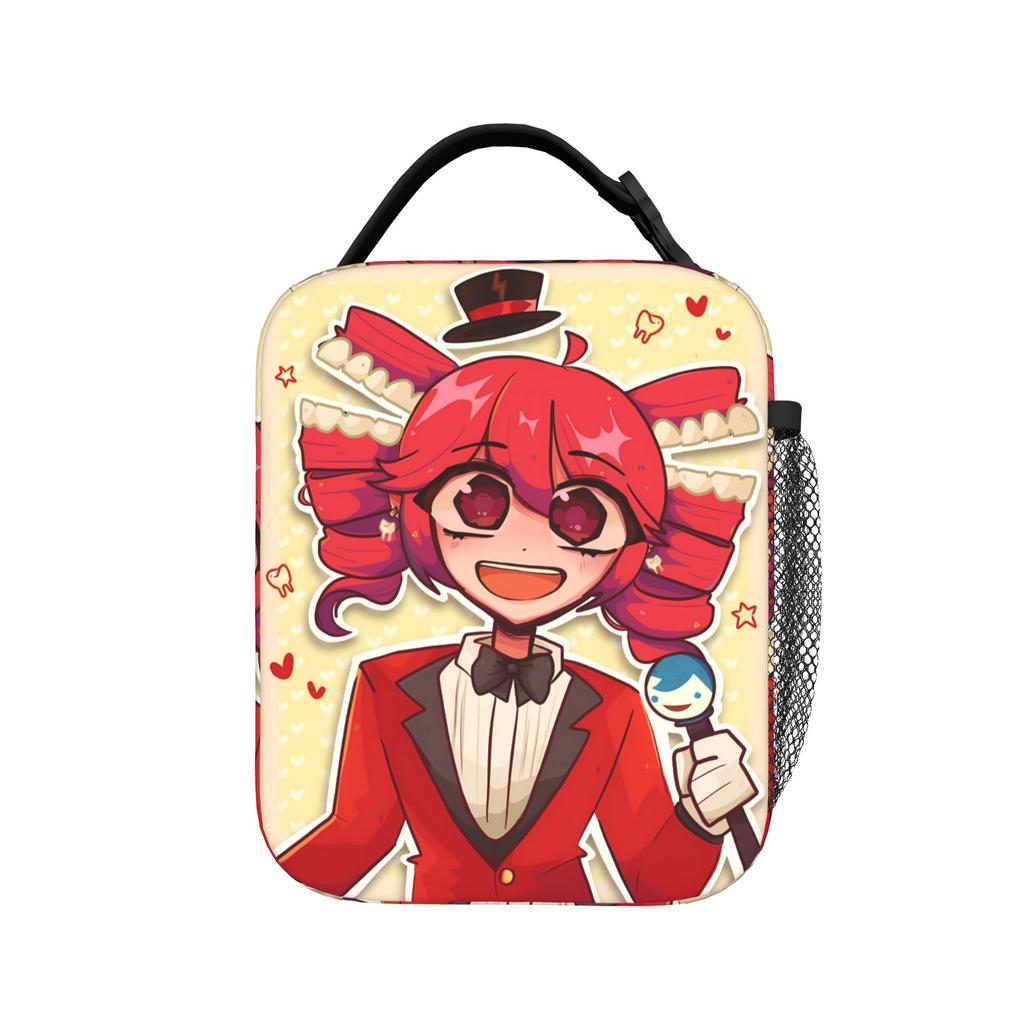 Lunch Bag Kasane Teto Magician Manga Outdoor Picnic Lunch Box For Child Fashion Portable Print Thermal Lunch Bags