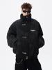 Unisex Retro Stehkragen Baumwoll Daunenjacke, Herbst/Winter High Street Stil, Locker und Vielseitig.