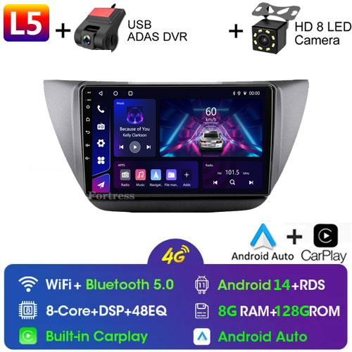 2 Din Android 12 Car Radio Multimedia Video Player For Mitsubishi Lancer 9 CS 2000 - 2010 Navigation GPS 4G Carplay Auto Stereo
