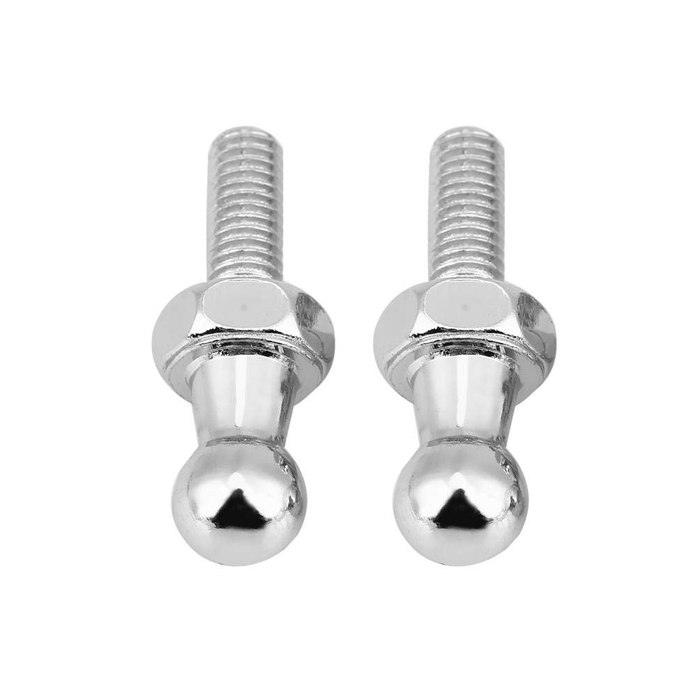 [2pcs] M6 Stud Ball Stud Bolt for Iron Gas Strut Ball End Bonnet