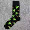 Happy Socks Men's Colorful Cartoon Astronaut Planet Floral Mid-Calf Socks, Large Size - Trendy Swedish Brand.
