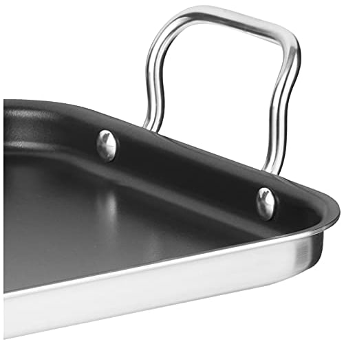 Cuisinart Griddle Skillet, Nonstick, Double Burner, 10x18 inches, MCP45-25NSP1