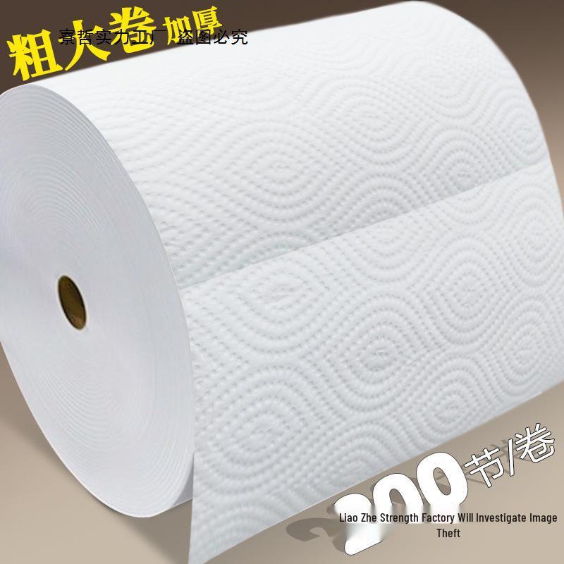 2026 Model Thickened Kitchen Paper Towels - Disposable, Food-Grade for Household and Commercial Use, Ideal for Frying Oil and Water Absorption.