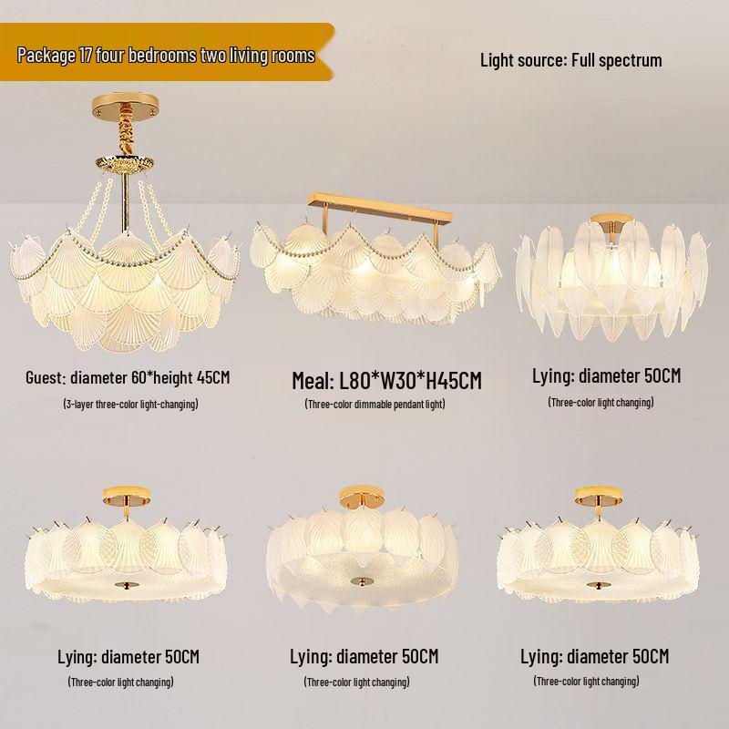 Modern French Crystal Pearl Chandelier for Living Room and Dining Room